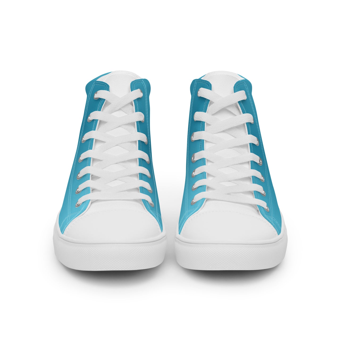 Women’s High Top Shoes Sexy Blue White