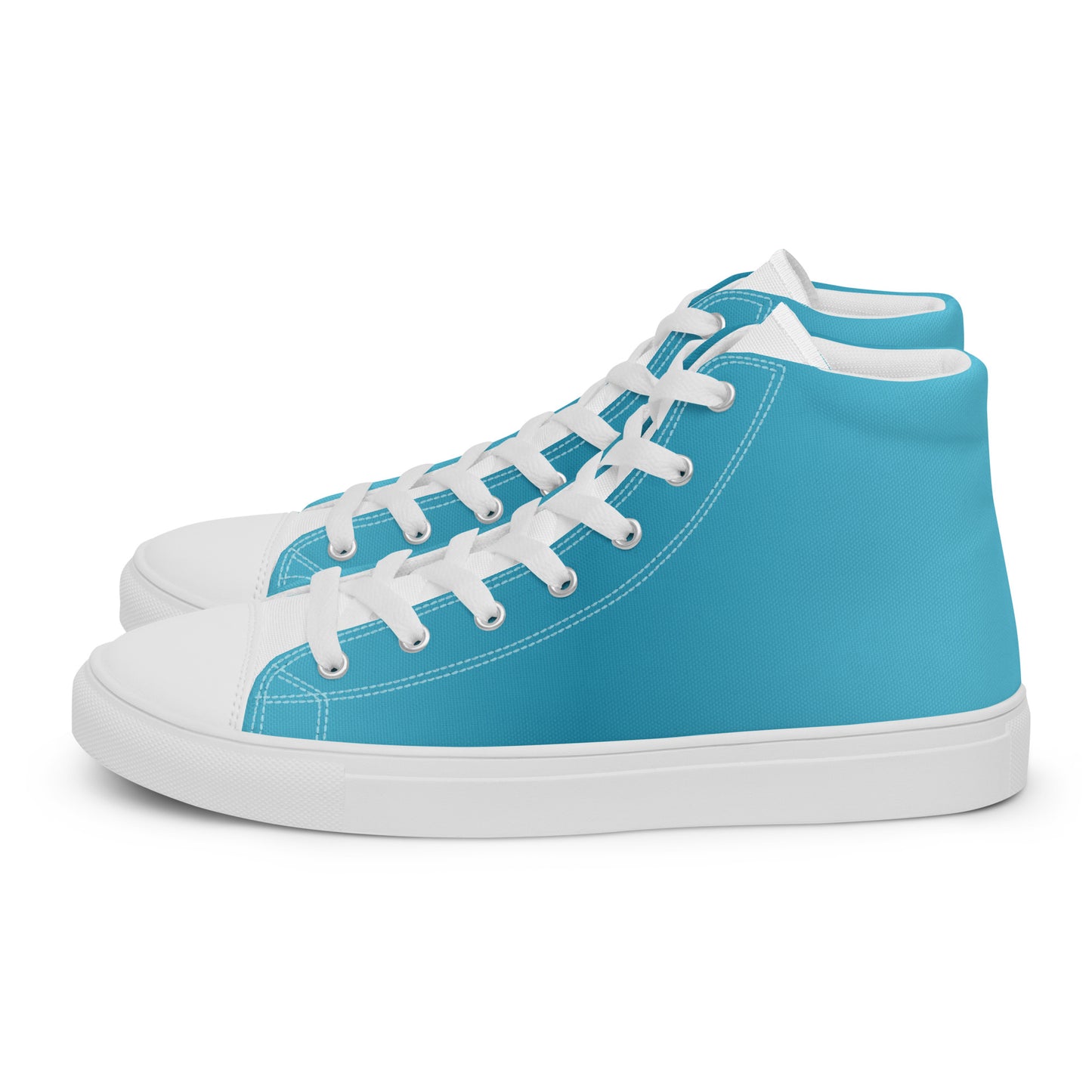 Women’s High Top Shoes Sexy Blue White