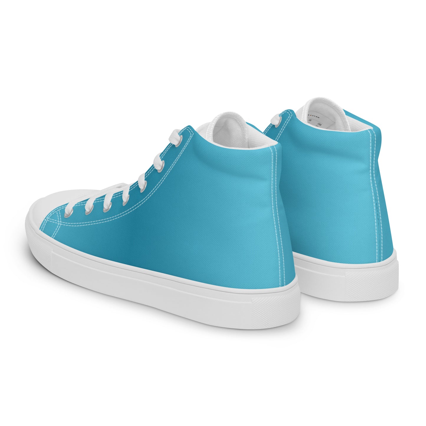 Women’s High Top Shoes Sexy Blue White