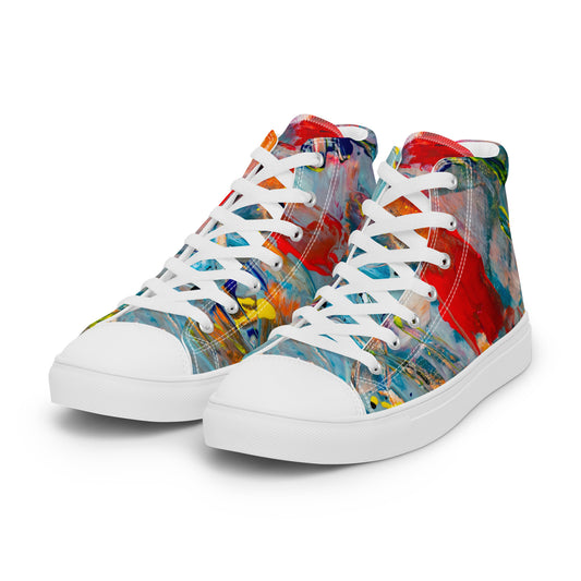 Women’s Paint Colours High Top Shoes