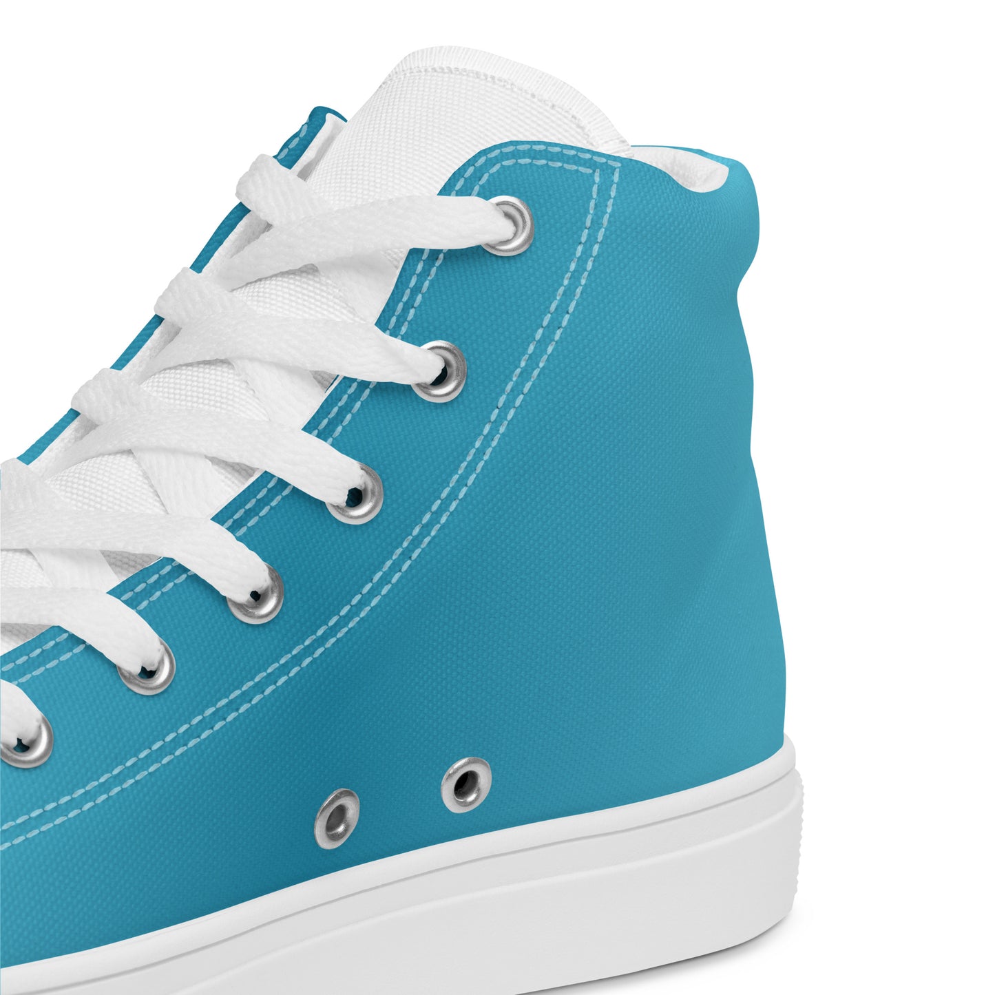 Women’s High Top Shoes Sexy Blue White