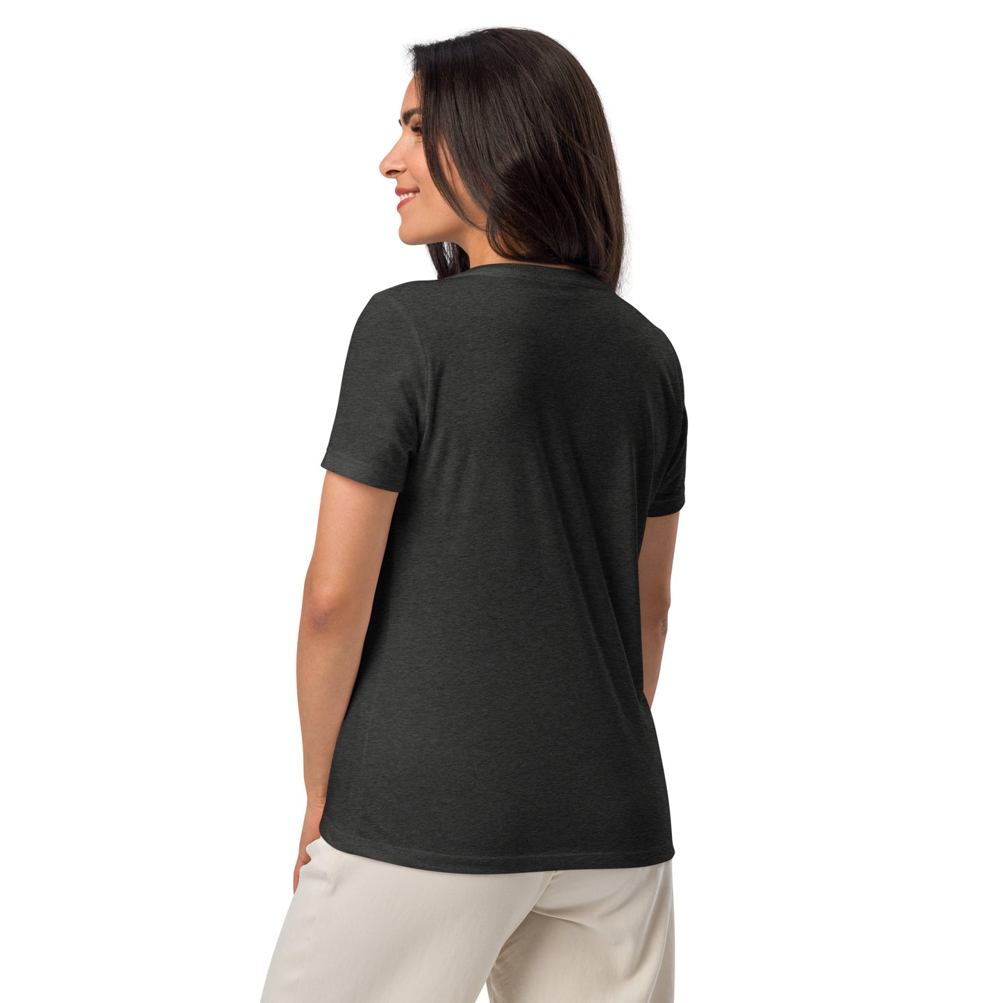 Relaxed Fit V-Neck T-shirt Girls