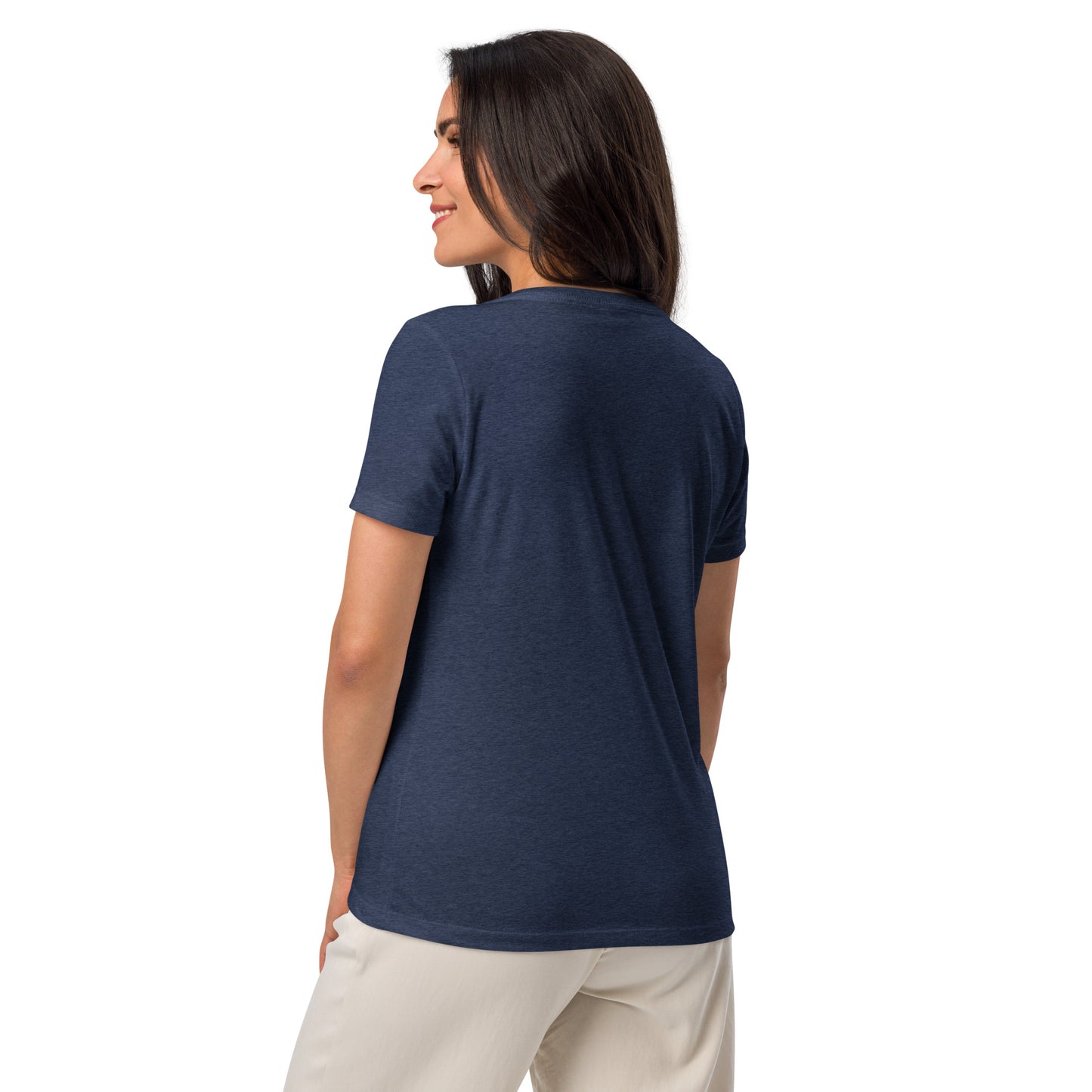 Relaxed Fit V-Neck T-shirt Girls