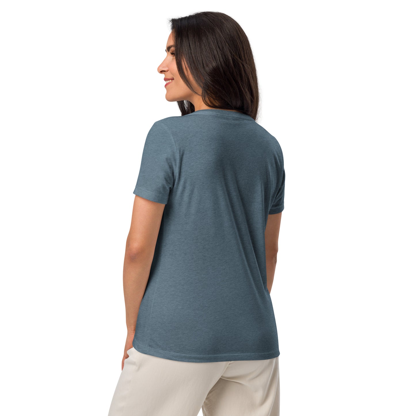 Relaxed Fit V-Neck T-shirt Girls