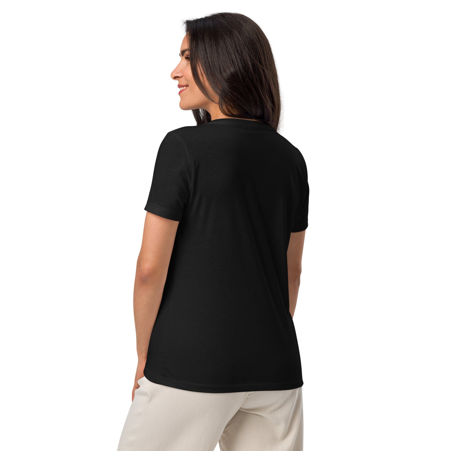 Relaxed Fit V-Neck T-shirt Girls