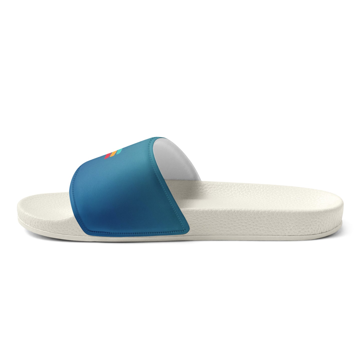 Women's Slides Syan White Blue