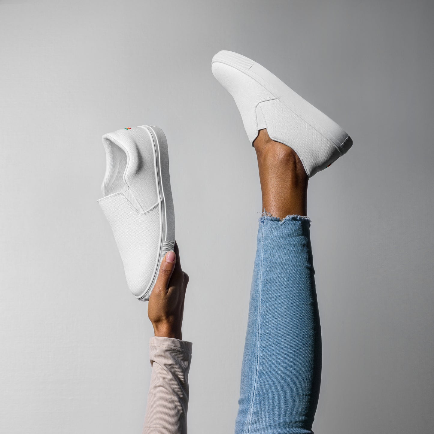 Women’s slip-on shoes White